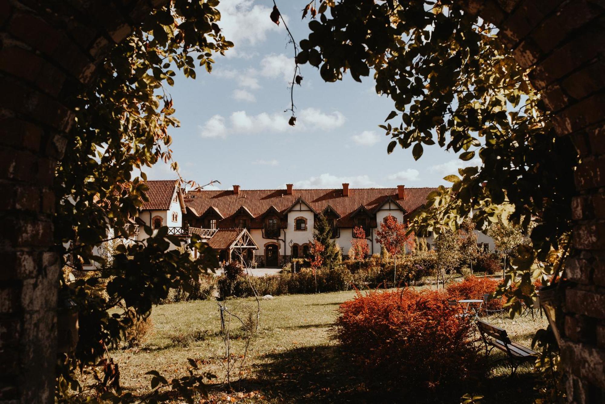 Folwark Lekuk Hotel Łękuk Mały Bagian luar foto
